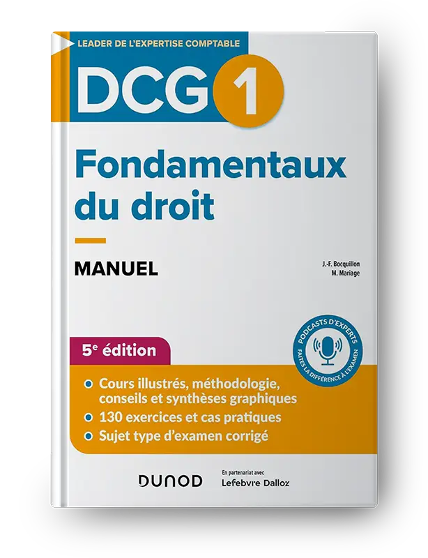 Fondamentaux du droit DCG 1 pdf