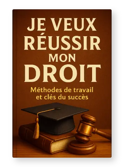Je veux réussir mon droit
